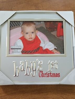 Malden Baby's 1st Christmas Frame